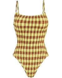 Damson Madder - Lilibet Gingham Swimsuit - Lyst