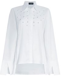 James Lakeland - Pearl Detail Shirt - Lyst