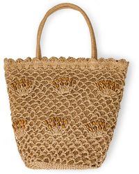 Pieces - Kalanja Shopper Beach Bag - Lyst