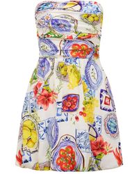 Forever New - Phoebe Strapless Bubble Hem Mini Dress - Lyst