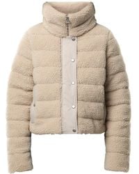 Barbour - B.Intl Franchesca Fleece Quilt - Lyst
