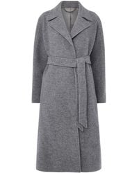 Whistles - Long Belted Coat - Lyst