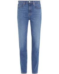 Tommy Hilfiger - Classics Any Mid Rise Fitted Straight Jeans - Lyst