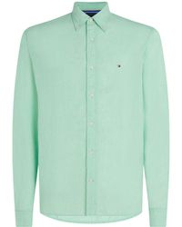 Tommy Hilfiger - Pigment Dyed Regular Fit Shirt - Lyst