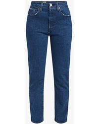 Levi's - Women's 501 Original Crop Jeans - Lyst