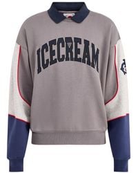 ICECREAM - Collared Warm-Up Sweatshirt - Lyst