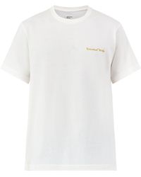 Universal Works - Wish You Were Here Graphic T-Shirt - Lyst