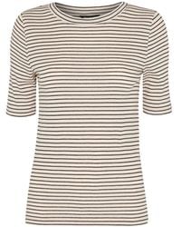 Whistles - Women's Slim Stripe T-shirt - Lyst