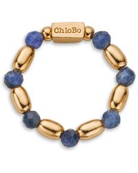 ChloBo - Women's Mini Rice Sodalite Ring Medium - Lyst