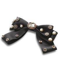 PARKSIDE LONDON - Women's Jewel And Pearls Bow - Lyst