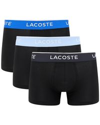 Lacoste - Three Pack Trunks - Lyst