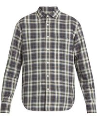 Hartford - Men's Paul Heringbone Check Shirt - Lyst