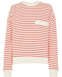 Whistles - Stripe Sweat - Lyst