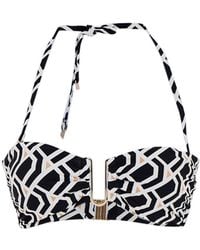 Sea Level - Costa U Bar Bandeau Bikini Top - Lyst