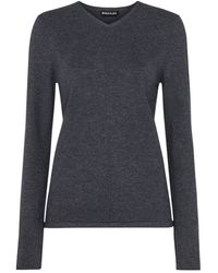 Whistles - Mila V Neck Knit - Lyst