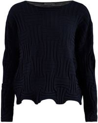 Oska - Stretch-Knit Long-Sleeve Top - Lyst