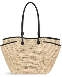 Whistles - Women's Zoelle Straw Tote Bag - Lyst