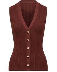 Forever New - Ivy Pointelle Waistcoat - Lyst