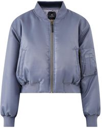 Anine Bing - Cropped Leon Bomber Jacket - Lyst