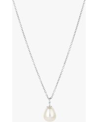 Claudia Bradby - Women's Favourite Pearl Drop Necklace - Lyst