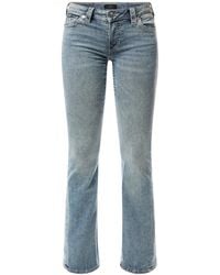 True Religion - Joey Mid Rise Flare Flap Jeans - Lyst