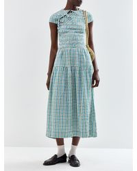 Damson Madder - Ebba Midi Dress - Lyst