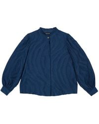 Whistles - Animal Textured Shirt - Lyst