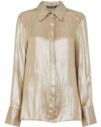 Whistles - Women's Lucie Metallic Shirt - Lyst