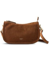 COACH - Waverly Suede Shoulder Bag Warm - Lyst