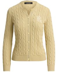 Ralph Lauren - Ralhan Crew Neck Cardigan - Lyst