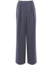 Whistles - Women's Lottie Pinstripe Trouser - Lyst
