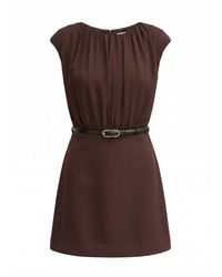 Forever New - Quinn Gathered Bodice Mini Dress - Lyst