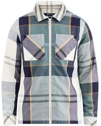 Barbour - Ettrick Checked Overshirt Multi - Lyst