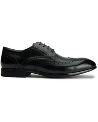 Sole Ldn - Wide Fit Brogue Shoes - Lyst