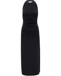 Forever New - Daphne Halter Neck Column Midi Dress - Lyst