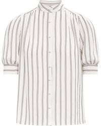 Forever New - Dorothea Striped Blouse - Lyst