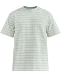SELECTED - Heli Seersucker Stripe T-Shirt - Lyst