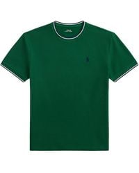 Polo Ralph Lauren - Ringer Piqué Logo T-Shirt - Lyst