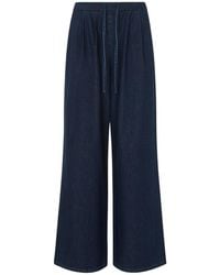 Whistles - Wide Leg Pleat Trouser - Lyst