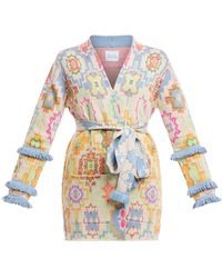 Hayley Menzies - Women's Magic Mosaic Cotton Jacquard Cardigan - Lyst