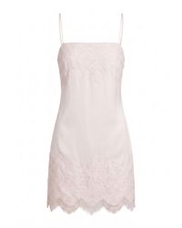 Forever New - Haven Lace Trim Mini Dress - Lyst
