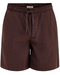 Only & Sons - Cruz Seersucker Jogger Shorts - Lyst