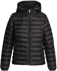 Tommy Hilfiger - Down-Filled Hooded Zip-Thru Jacket - Lyst