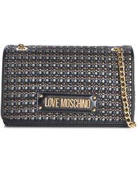 Love Moschino - Women's Mademoiselle Tweed Shoulder Bag - Lyst