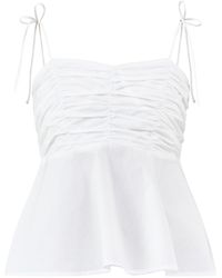 SELECTED - Delia Strap Top - Lyst