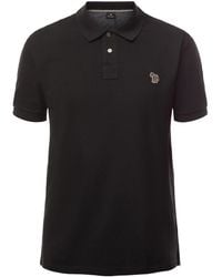 Paul Smith - Reg Fit Short Sleeve Polo Shirt Zebra - Lyst