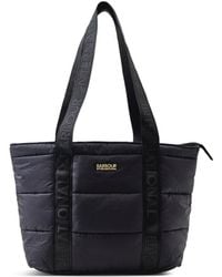 Barbour - Monaco Baffle Quilted Tote Bag - Lyst