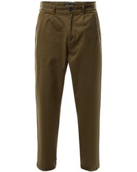 Barbour - Washed Stretch Twill Relaxed Fit Trousers - Lyst