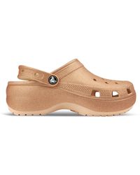 Crocs™ - Women's Classic Platform Clog Shoes - Lyst