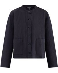 Eileen Fisher - Mandarin Collar Jacket - Lyst